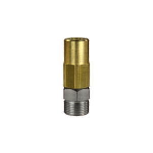 Adaptador Giratório ST-301, 1/4"f:M22m, Aço Inox/Bronze, 62mm, 90ºC