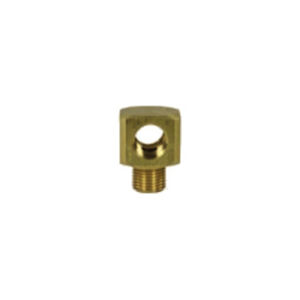 União em Tê Compacta fêmea:macho, 1/8", 1/4", 3/8", Bronze