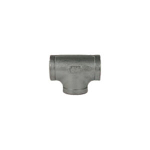 União em Tê fêmea:fêmea, 1/4", 3/8", 1/2", Aço Inoxidável