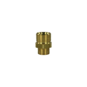 Adaptador M21 macho:rosca macho, Bronze