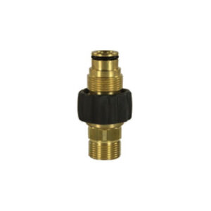 Adaptador M24 macho:rosca macho, bronze, 400 bars