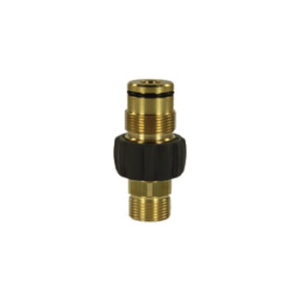 Adaptador M27 macho:rosca macho, bronze, 400 bars