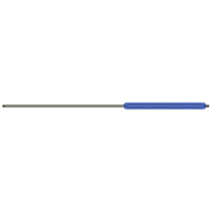 Lança ST-007, 1/4" macho, Isolamento, aço inox, azul
