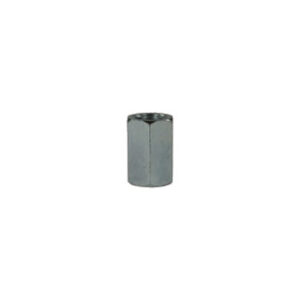 União Hexagonal 1/4"fêmea:1/4"fêmea, Aço Zincado
