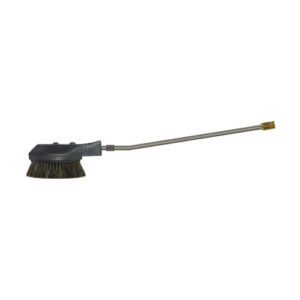 Escova Rotativa com Lança Inclinada de 430mm, M22 macho, Pêlo Natural